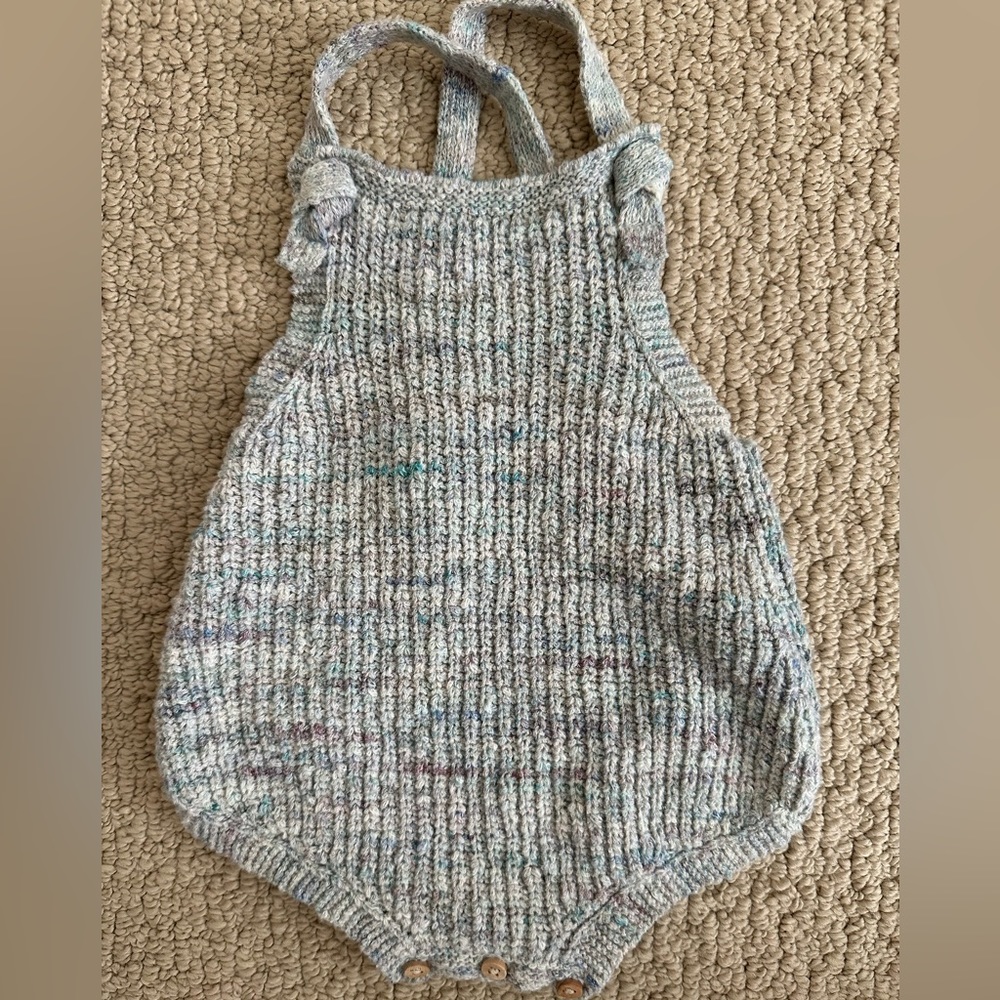 Zara baby knit romper BNWT